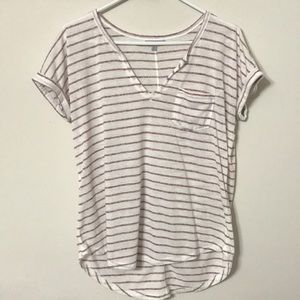 A medium Charlotte Russe v-neck t-shirt